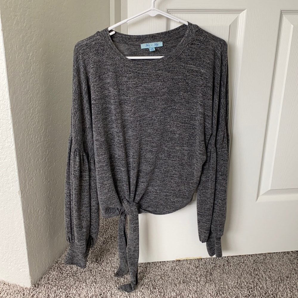 Fancy puffy sleeve shirt from Cavenders